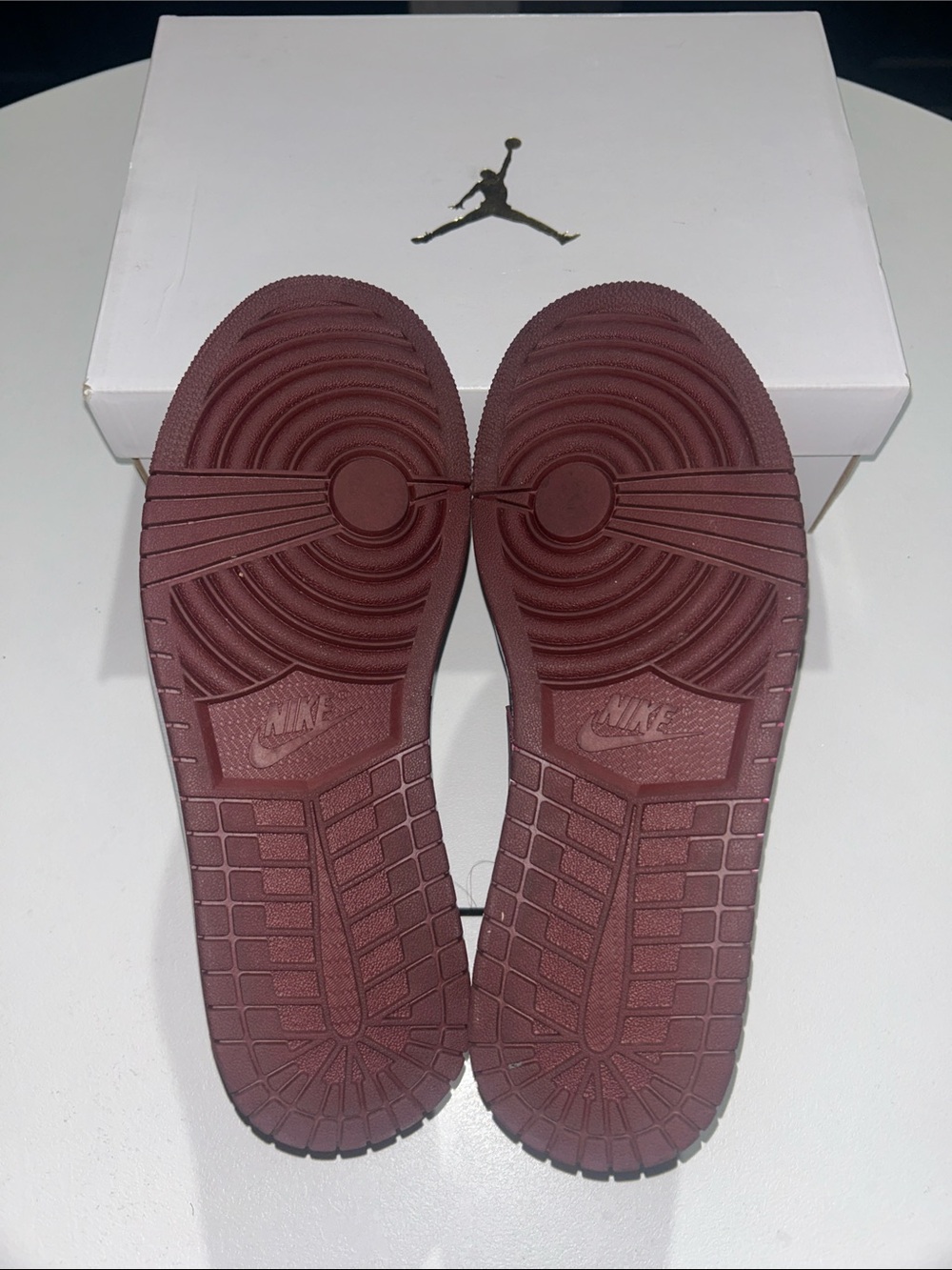 Jordan 1 Low “Dark Beetroot Black” Women’s Size 10.5 - Picture 7 of 12